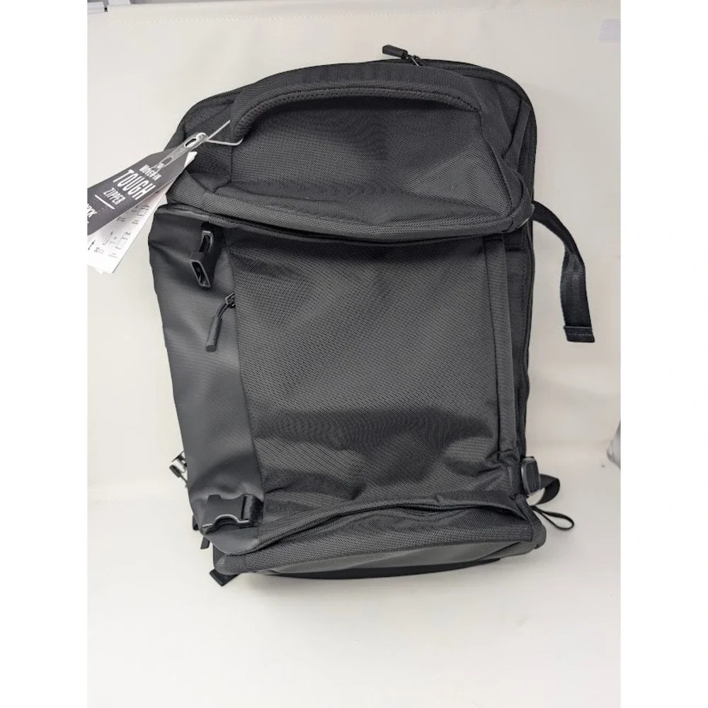 Tomtoc Recycled Collection Tech Laptop Backpack Matte Black NWT
